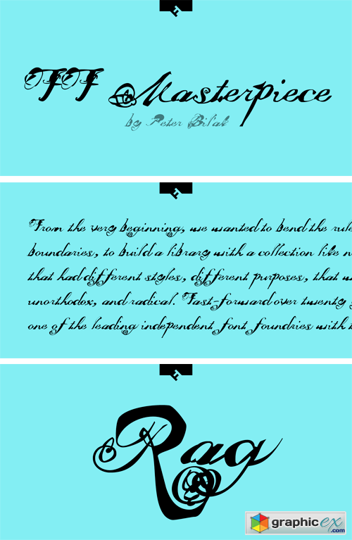 FF Masterpiece Font Family