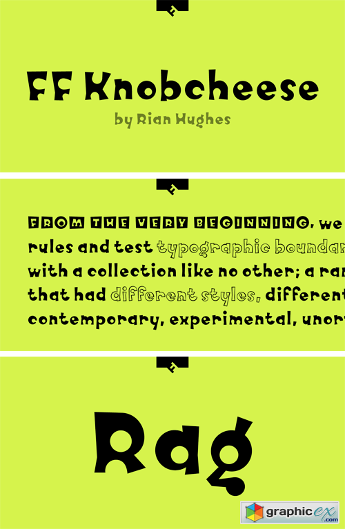 FF Knobcheese Font Family