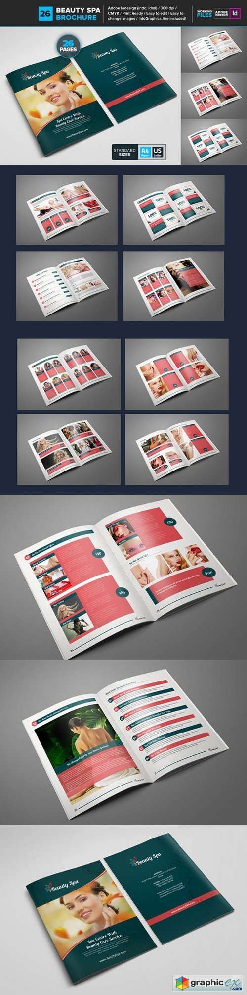 Beauty Spa Booklet Template 26