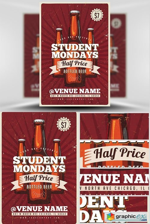Student Offer Flyer Template
