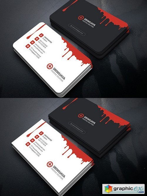 Blood Creative Business Card