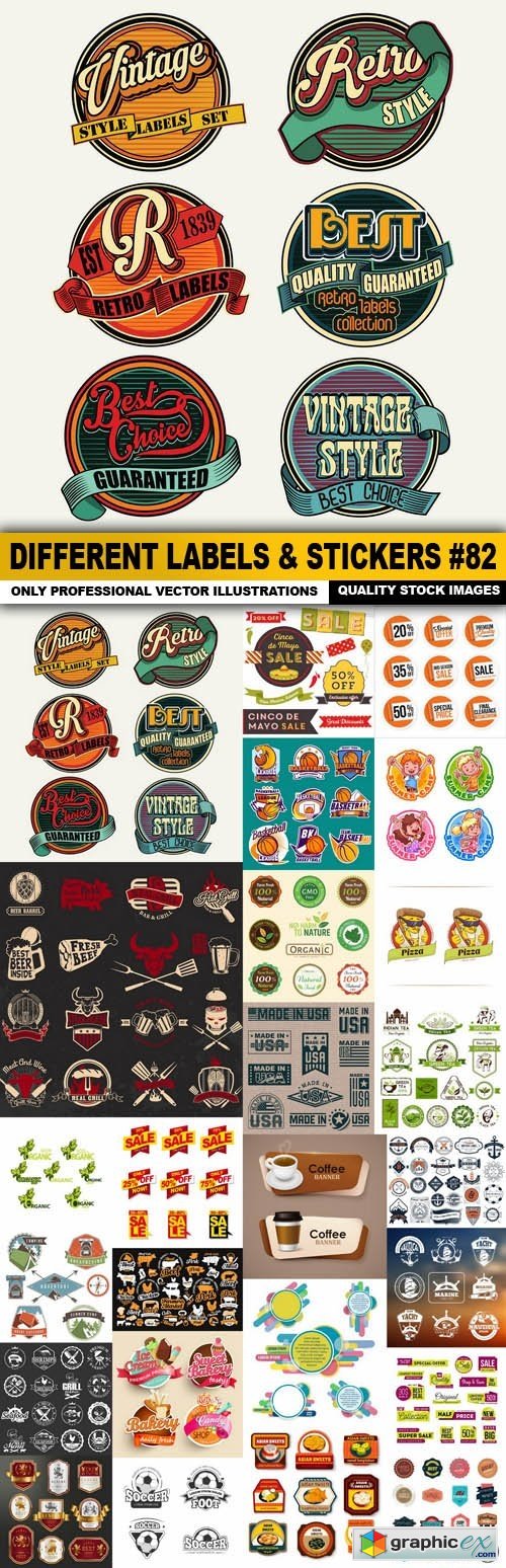 Different Labels & Stickers #82