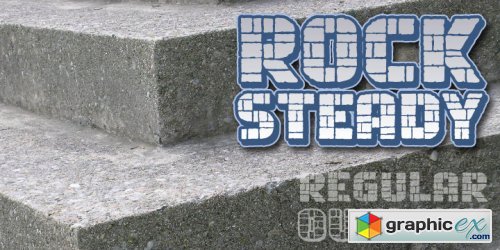 Rock Steady BB Font Family