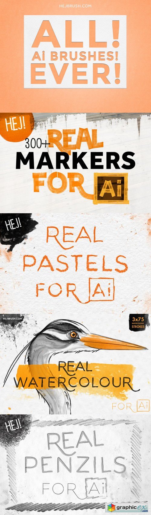 ALL! Ai BRUSHES! EVER! FOREVER!