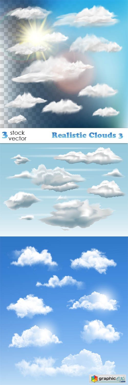 Realistic Clouds 3