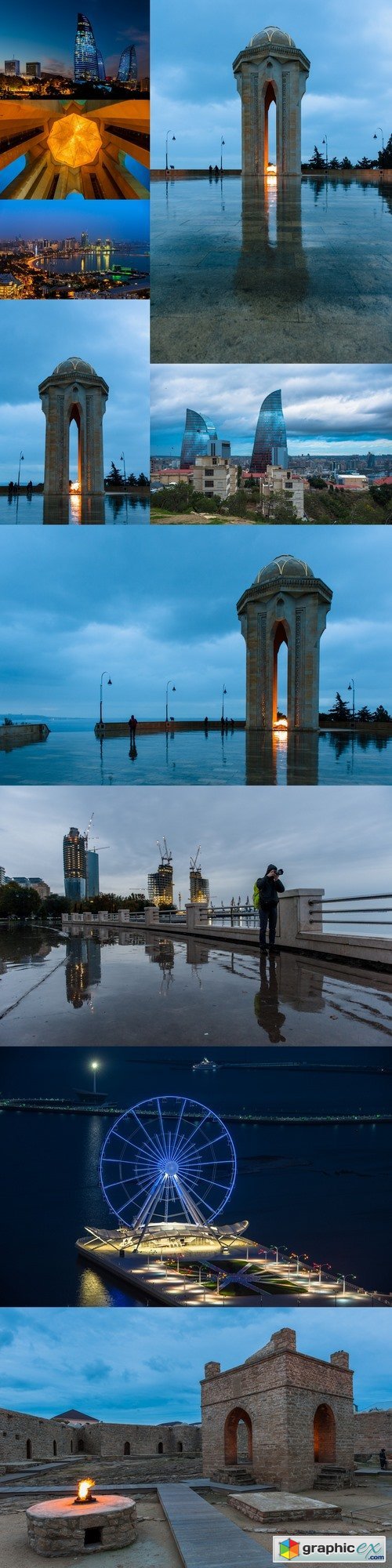 Baku panorama