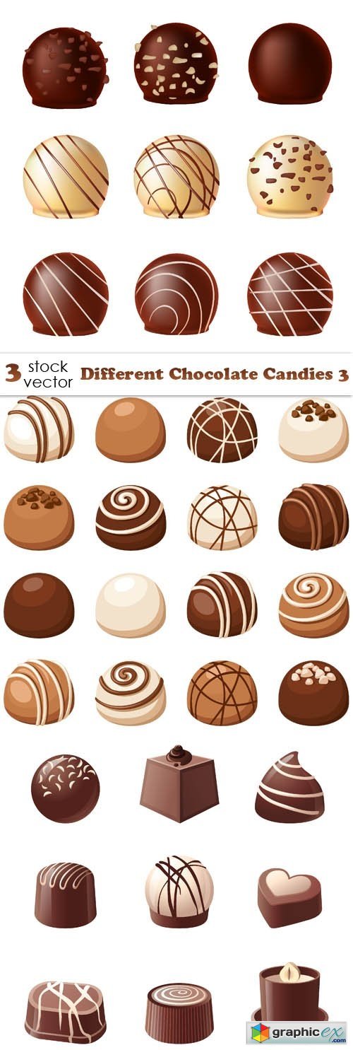 Different Chocolate Candies 3
