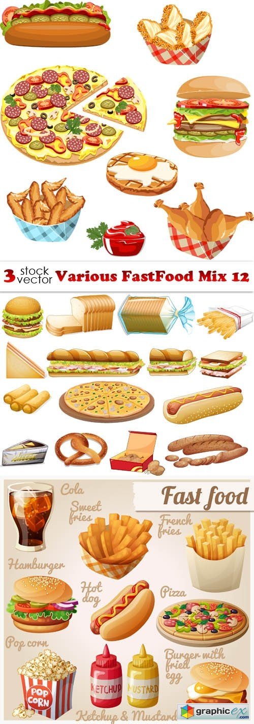 Various FastFood Mix 12