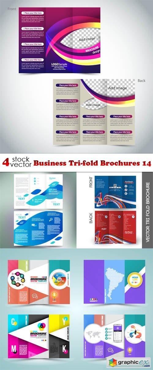 Business Tri-fold Brochures 14