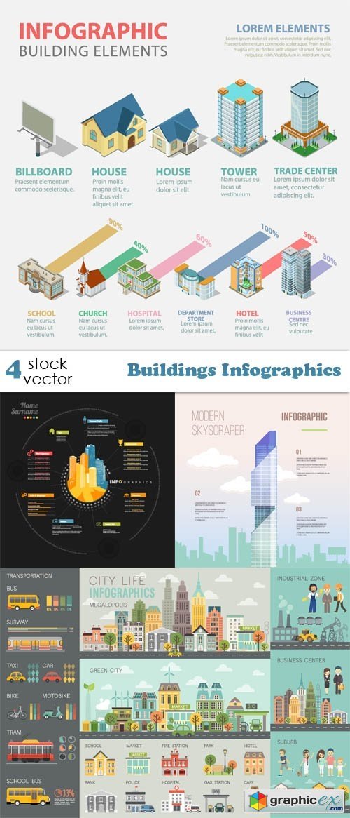 Buildings Infographics