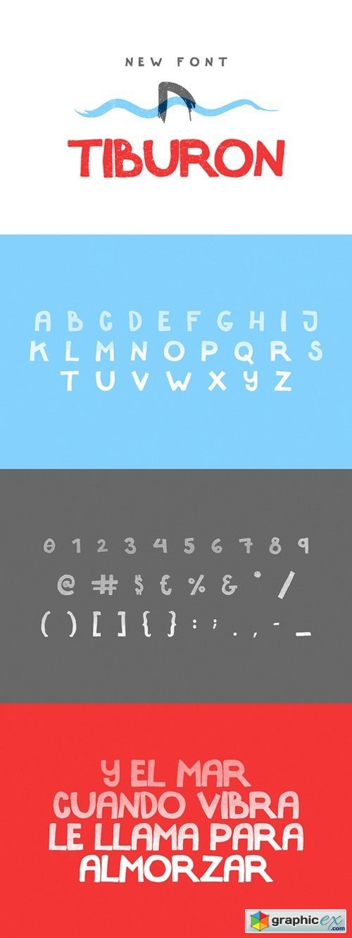 Tiburon Display Font 
