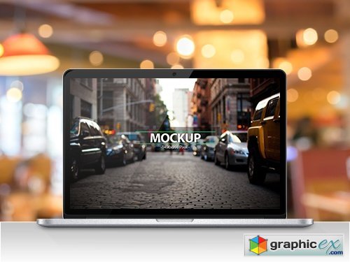 PSD Mock-Up - MacBook Pro Retina - May 2016
