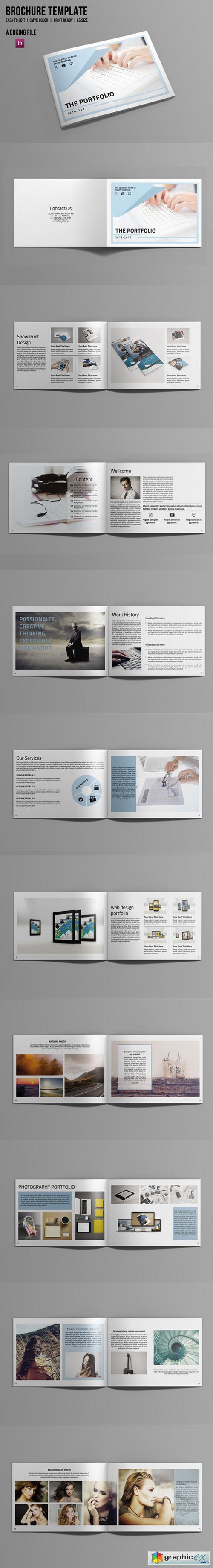 InDesign Portfolio Brochure-V506