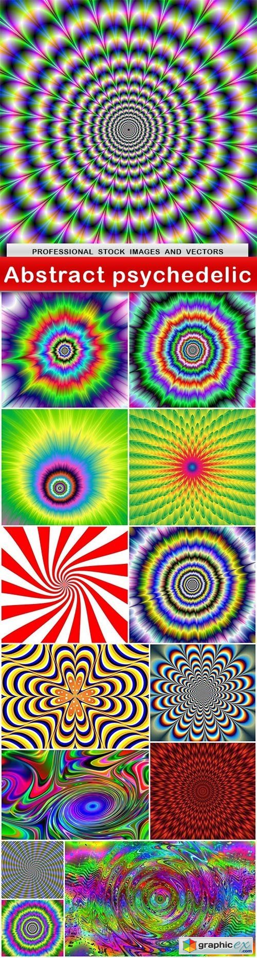 Abstract psychedelic - 14 UHQ JPEG