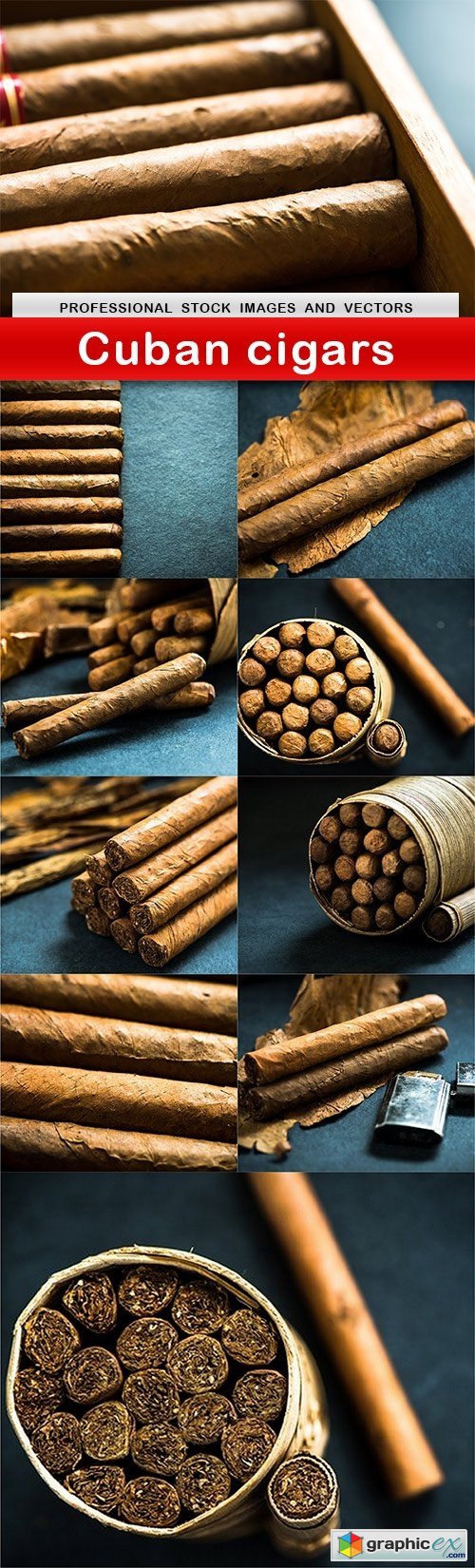 Cuban cigars - 10 UHQ JPEG