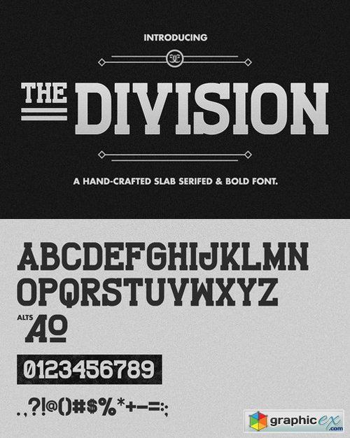 The Division Font