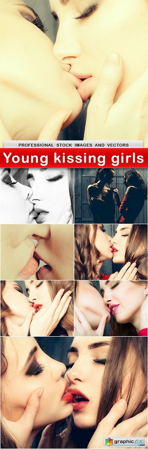 Young kissing girls - 8 UHQ JPEG
