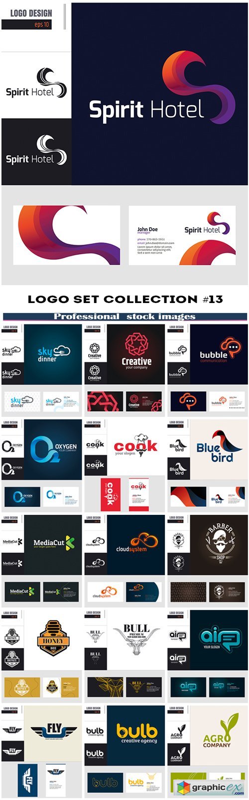 logo set collection #13