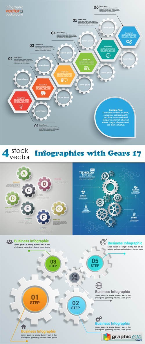 Infographics with Gears 17