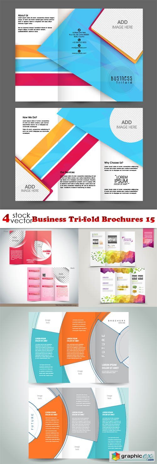 Business Tri-fold Brochures 15