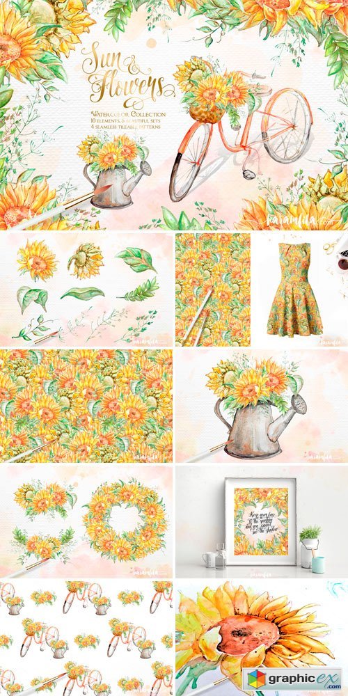 SunFlowers Graphic Collection