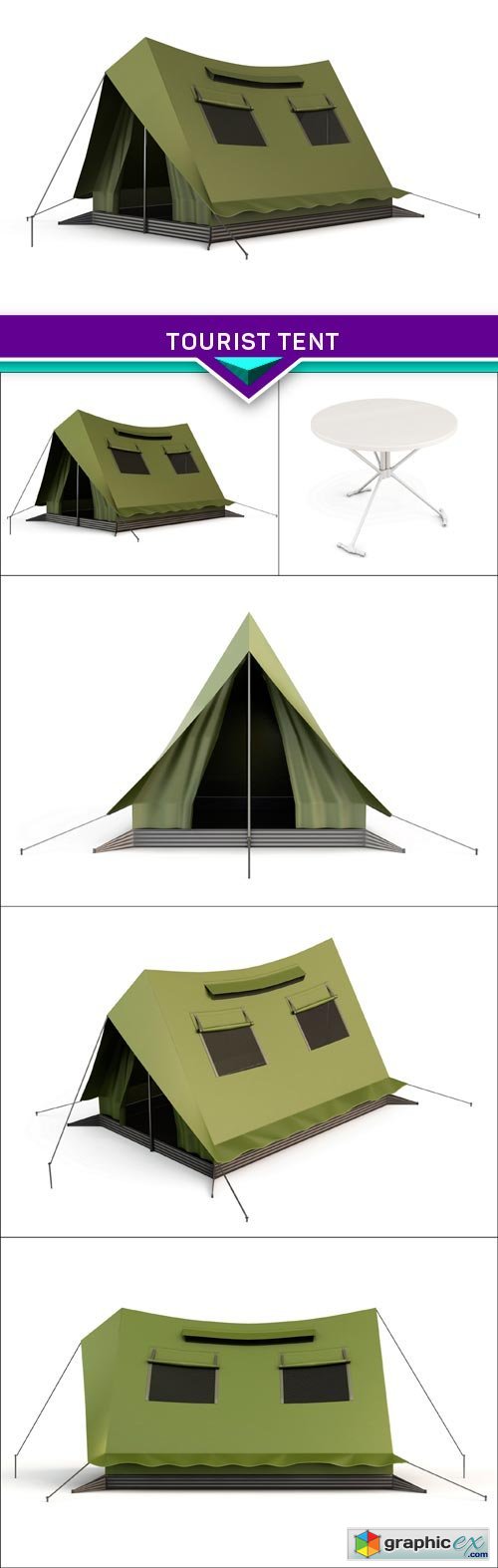 Tourist tent 5x JPEG