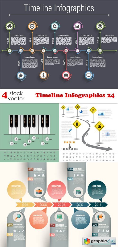Timeline Infographics 24