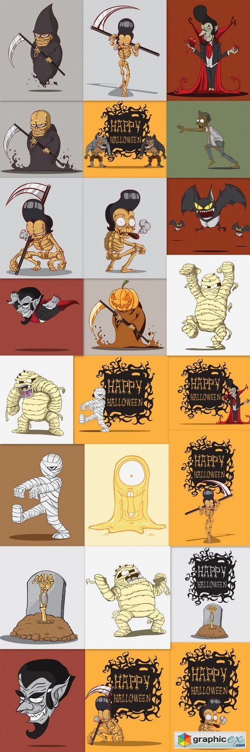 Mummy Character vector and illustration 2