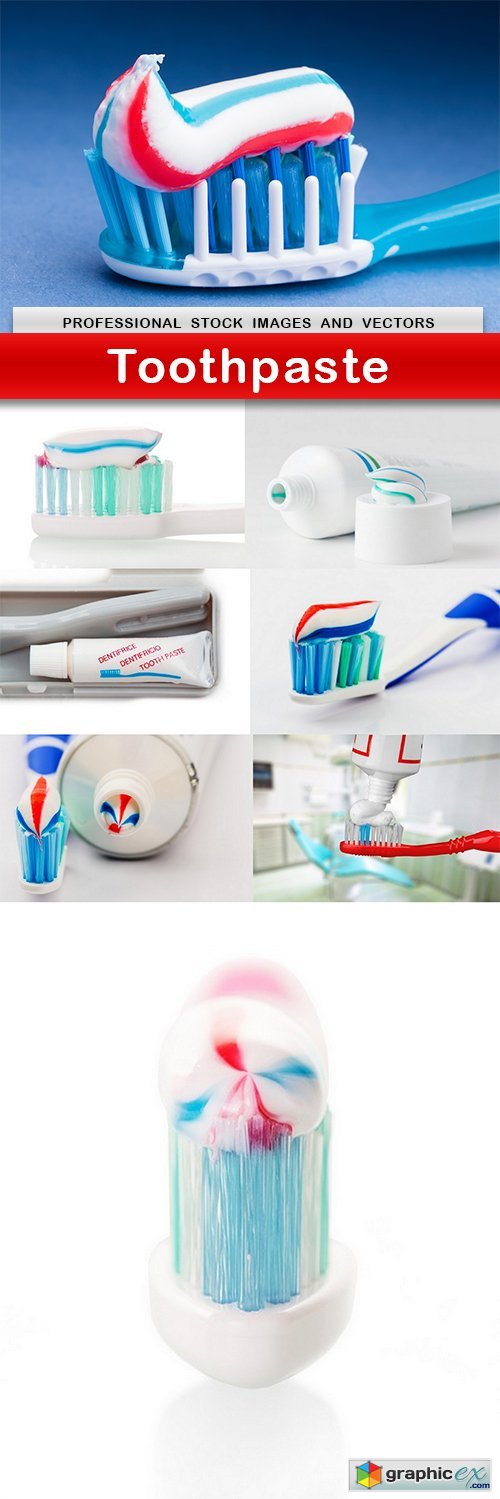 Toothpaste - 8 UHQ JPEG