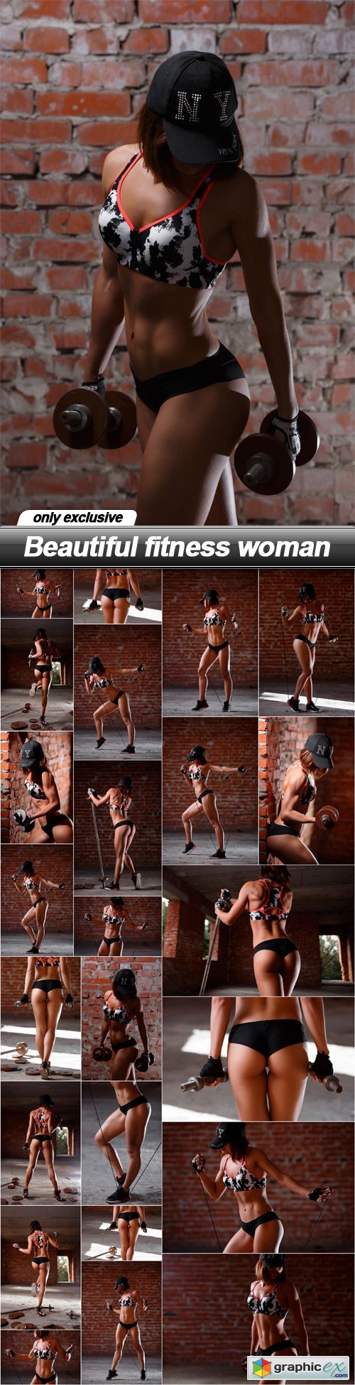 Beautiful fitness woman - 24 UHQ JPEG