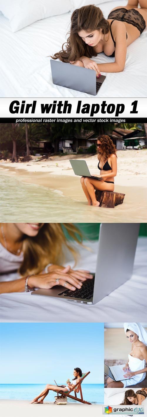 Girl with laptop 1-5xUHQ JPEG