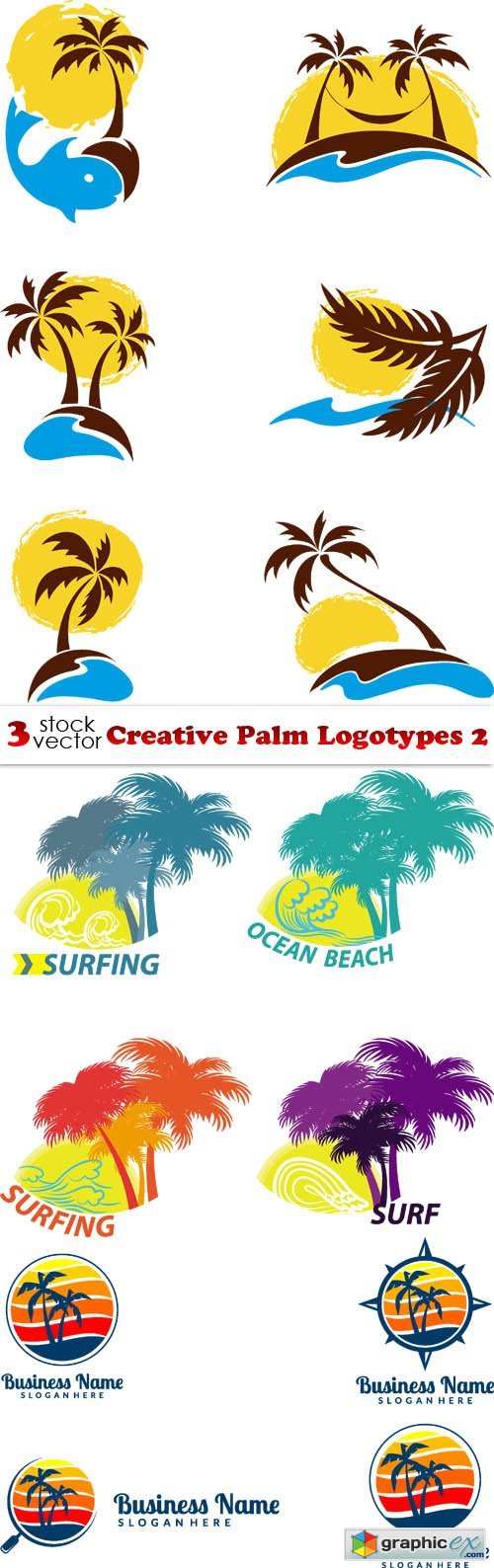 Creative Palm Logotypes 2