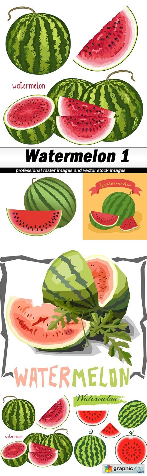 Watermelon 1-5xEPS