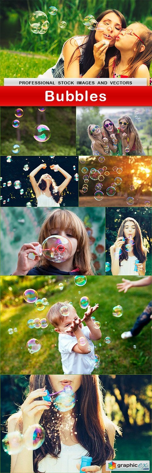 Bubbles - 9 UHQ JPEG