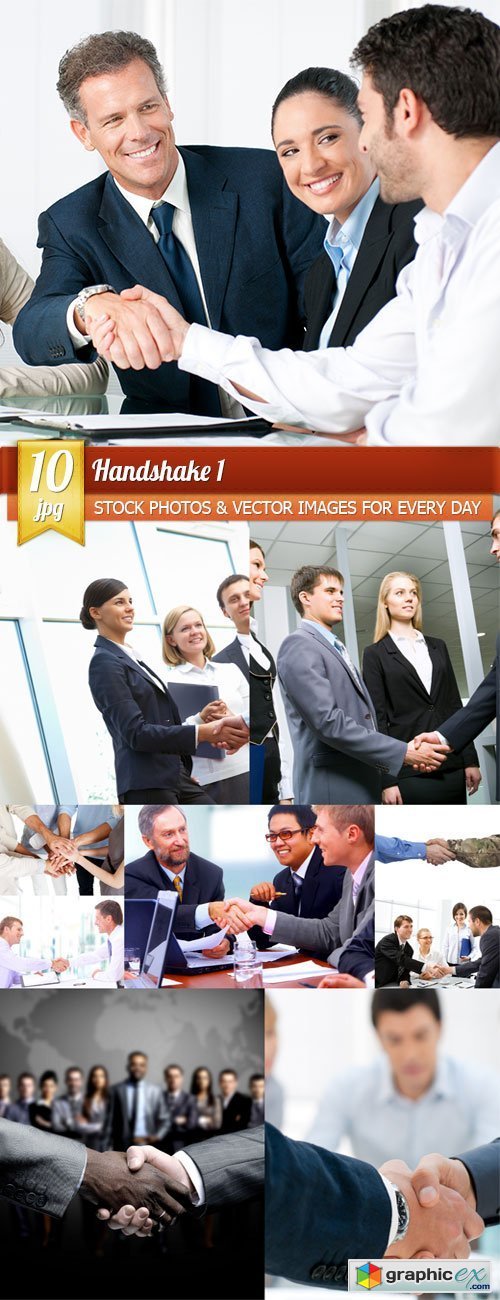 Handshake 1, 10 x UHQ JPEG