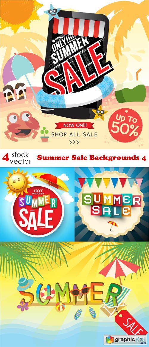 Summer Sale Backgrounds 4