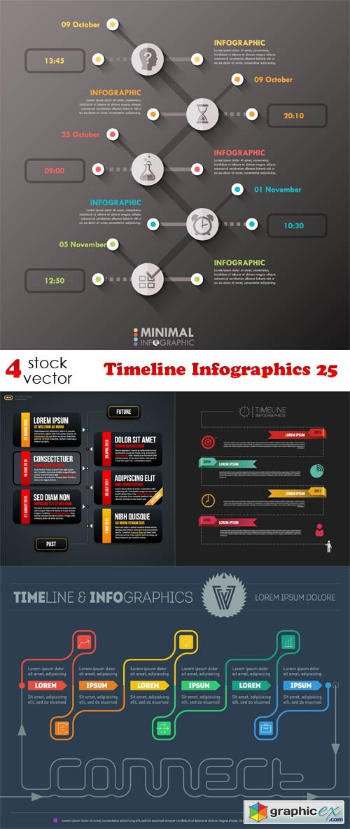 Timeline Infographics 25