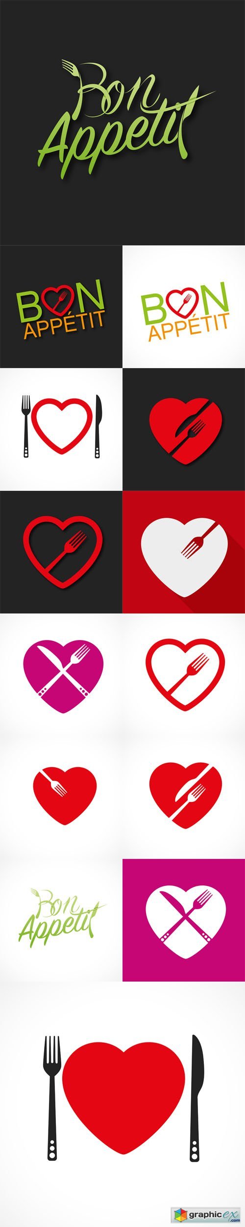 Love Food Logo Design