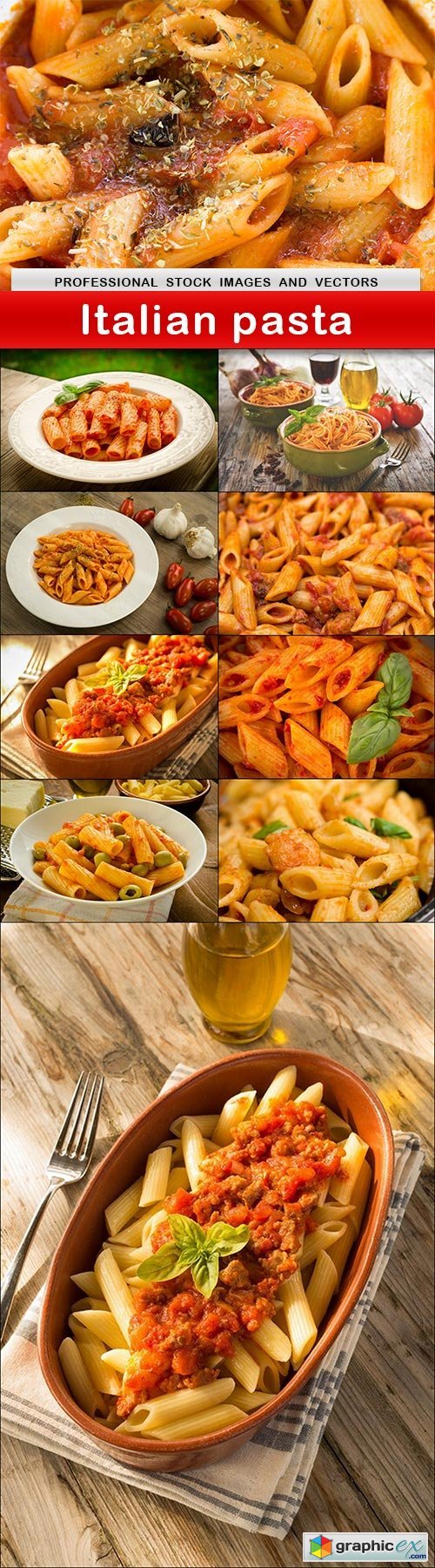 Italian pasta - 10 UHQ JPEG