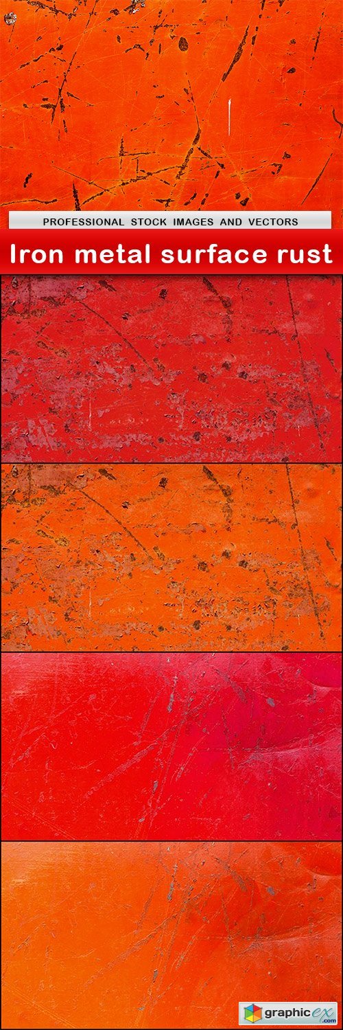 Iron metal surface rust - 5 UHQ JPEG
