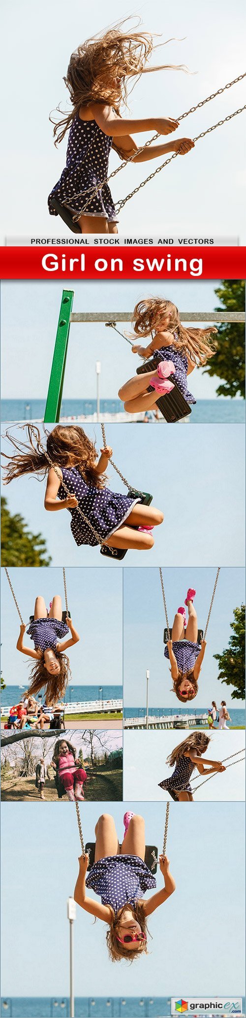 Girl on swing - 8 UHQ JPEG