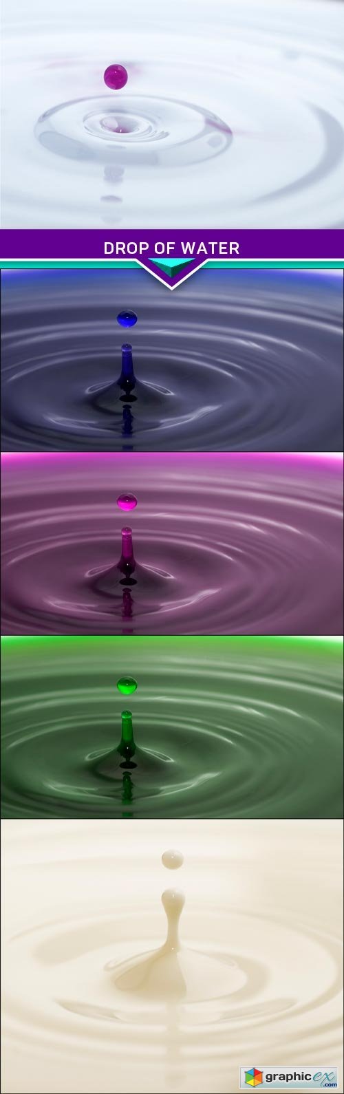 Drop of water 5x JPEG