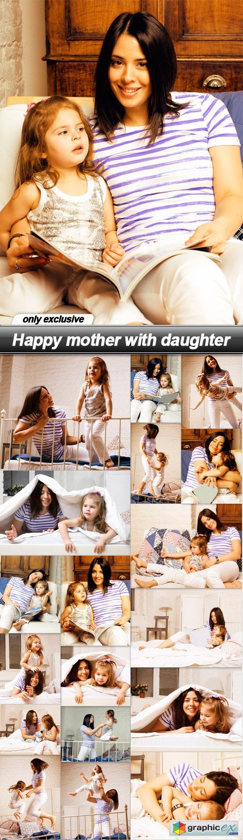 Happy mother with daughter - 18 UHQ JPEG