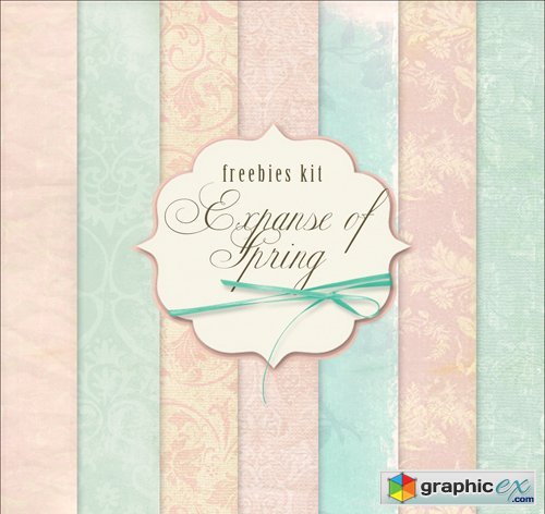 Ornamental Background Textures - Expanse of Spring