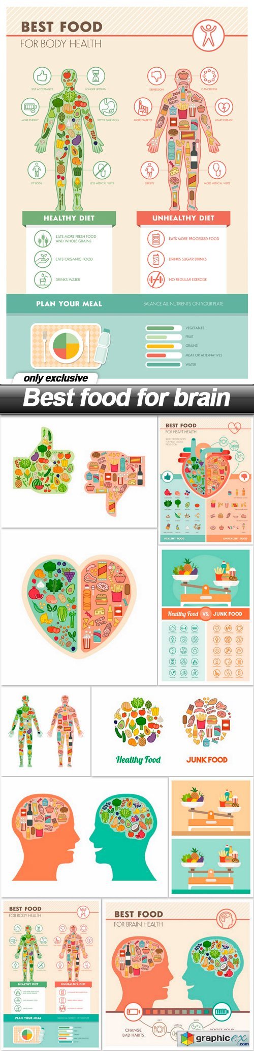 Best food for brain - 10 EPS