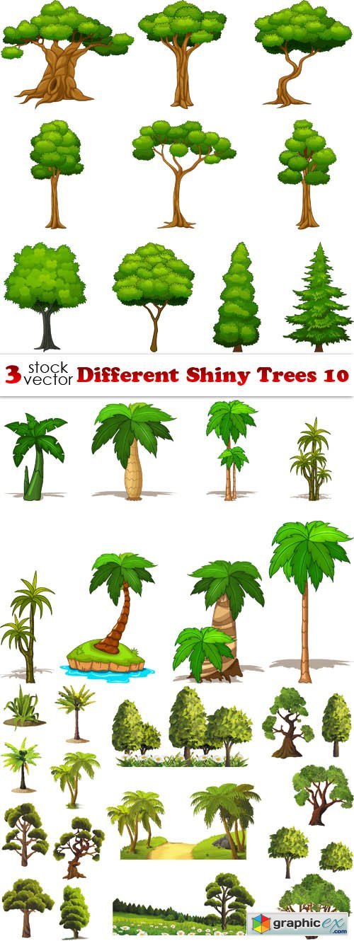 Different Shiny Trees 10