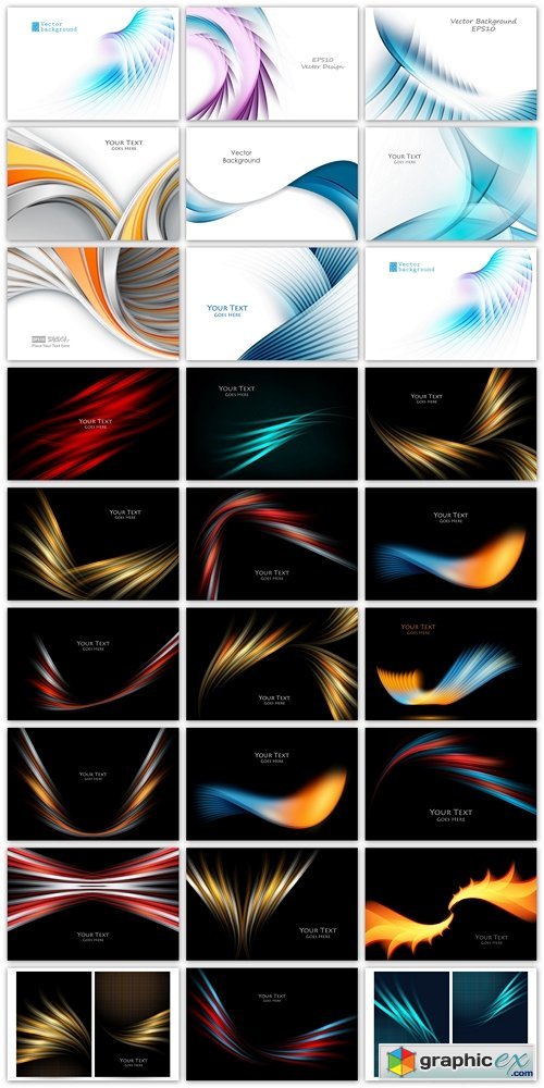 Abstract Backround line vector