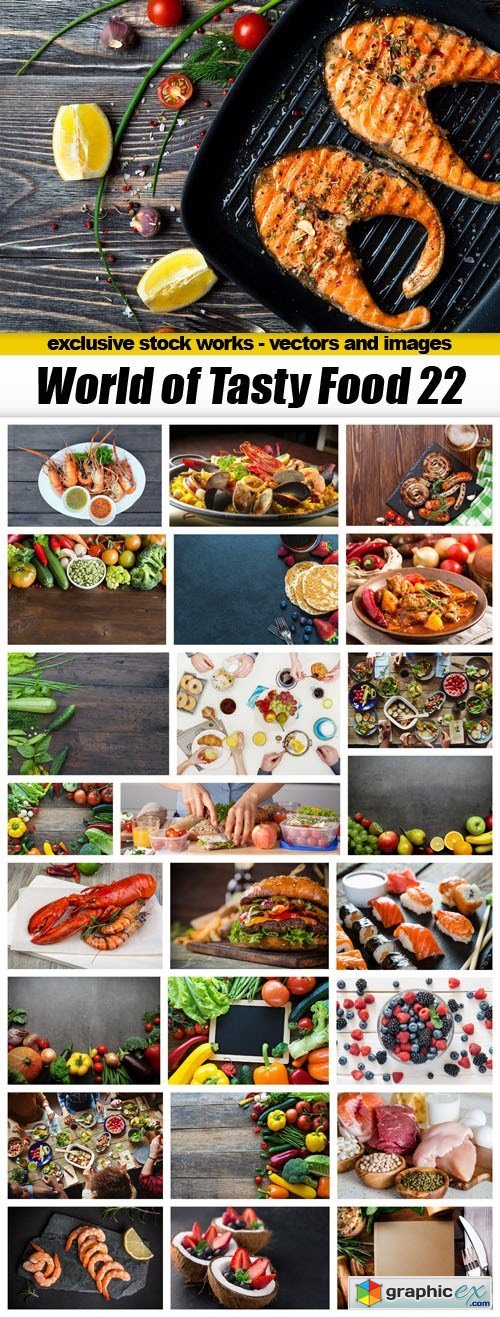 World of Tasty Food 22 - 25xUHQ JPEG