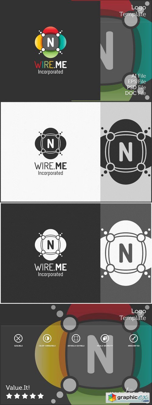 Network Logo Symbol