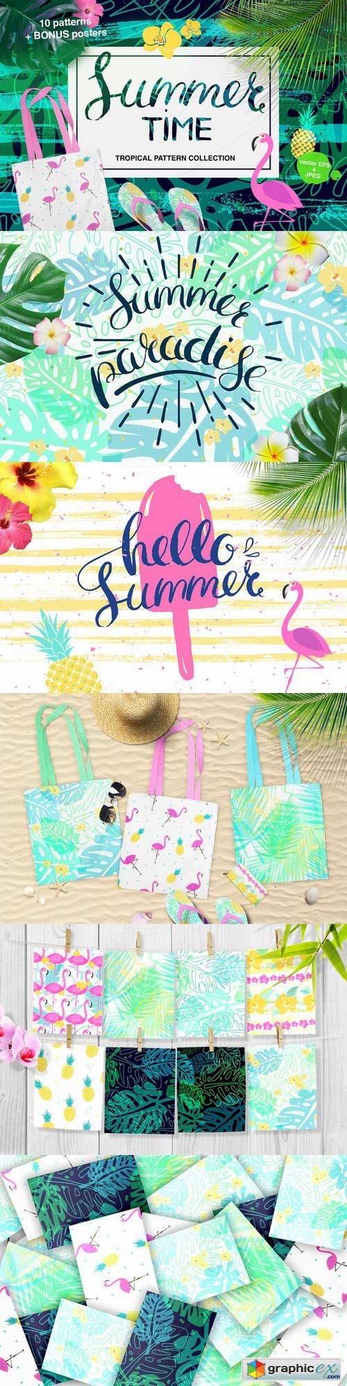 Summertime: set of tropical patterns